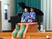 落語調で始まる「下条の歴史」