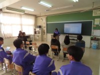 ２年生　学習参観「総合」