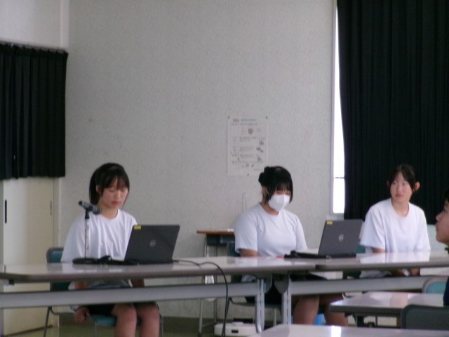 発表生徒